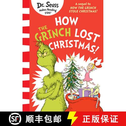 【3-4周达】How the Grinch Lost Christmas!: A sequel to How the Grinch Stole Christmas! [9780008626037]