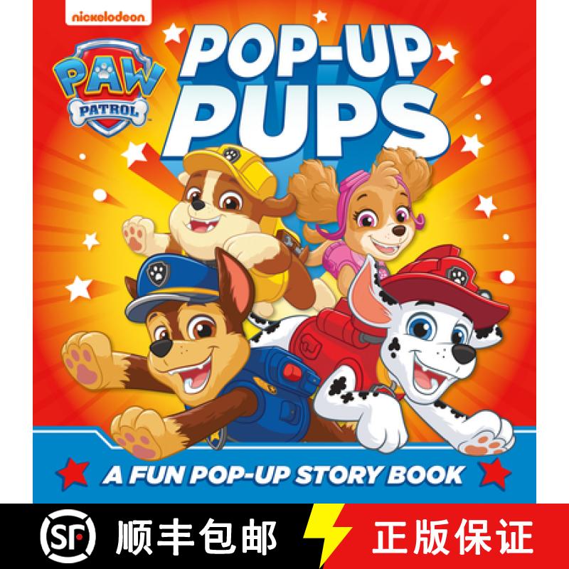 【2-3周达】PAW Patrol Pop-Up Pups Board Book [9780008682088]