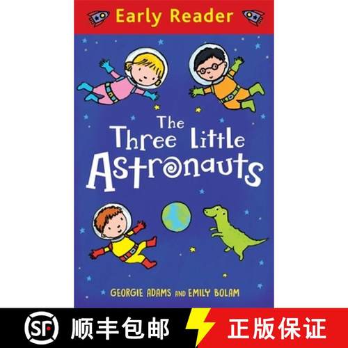 【3-4周达】Early Reader: The Three Little Astronauts [9781444016260]