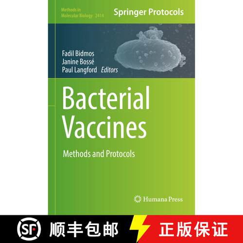 【3-4周达】精装 Bacterial Vaccines : Methods and Protocols [9781071618998]