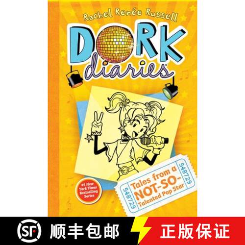 【3-4周达】精装 Tales from a Not-So-Talented Pop Star (Dork Diaries) v 3 [9781442411906]