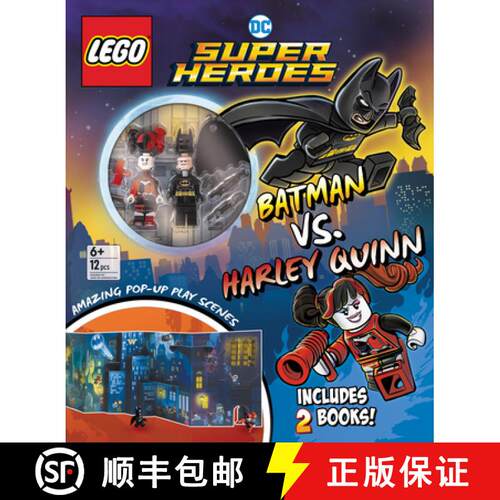 【3-4周达】精装 Lego(r) DC Comics Super Heroes Batman Vs Harley Quinn [9781728272764]