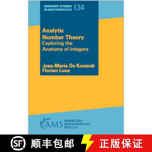 【3-4周达】Analytic Number Theory: Exploring the Anatomy of Integers [9781470473853]