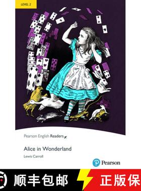 【3-4周达】PERL2: Alice In Wonderland Book with eBook and audio [9781292480534]