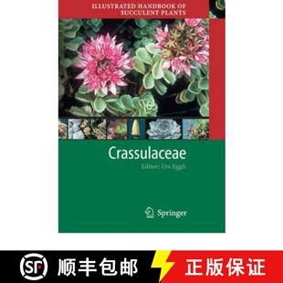 Succulent 9783540419655 4周达 Succulen... Crassulaceae Plants Handbook Illustrated