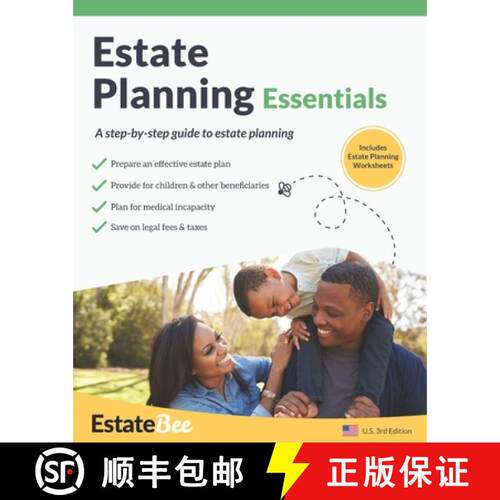 【3-4周达】Estate Planning Essentials: A Step-By-Step Guide to Estate Planning.... [9781913889166]