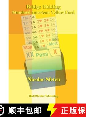 【3-4周达】Bridge Bidding - Standard American Yellow Card [9798224991426]