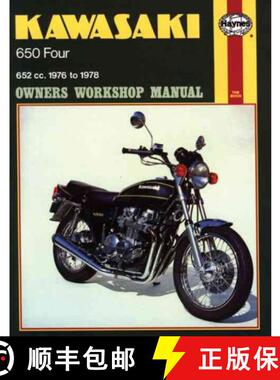 【3-4周达】Kawasaki Kz650 Four Owners Workshop Manual, No. M373: '76-'78 [9780856963735]