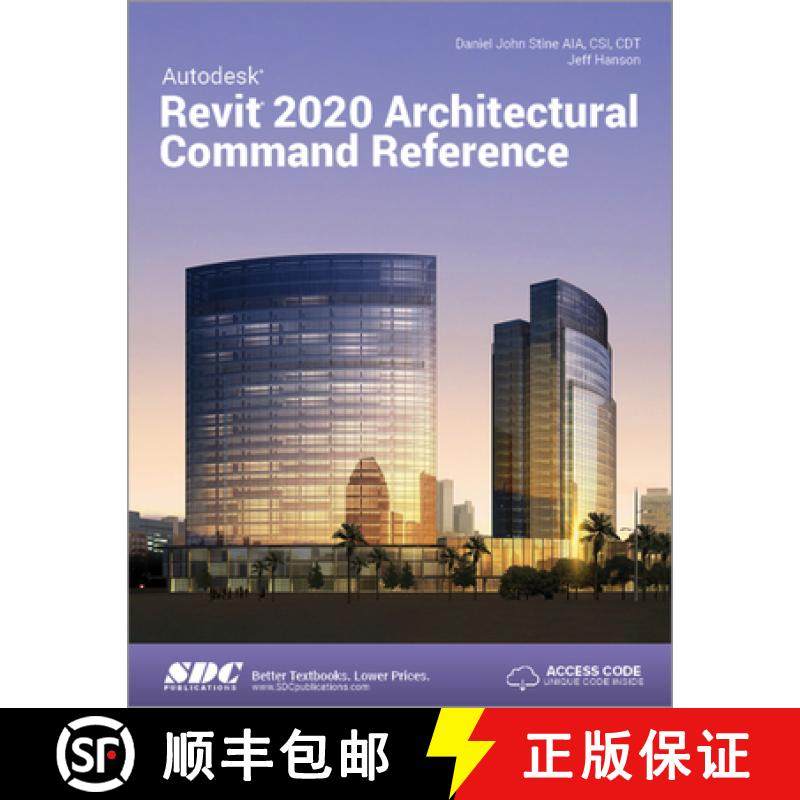 【3-4周达】Autodesk Revit 2020 Architectural Command Reference [9781630572464]