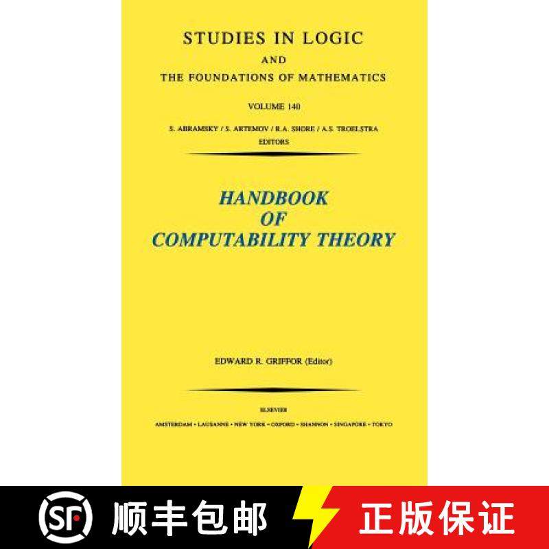 【3-4周达】Handbook of Computability Theory: Volume 140 [9780444898821]