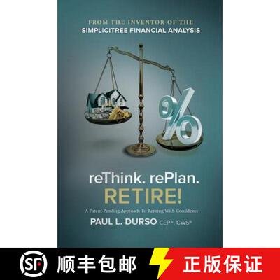【3-4周达】ReThink. RePlan. RETIRE! [9781935986898]