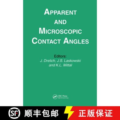 【3-4周达】Apparent and Microscopic Contact Angles [9780367447427]