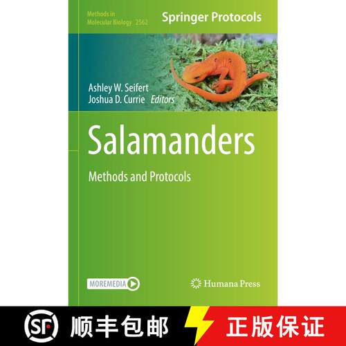 【3-4周达】精装 Salamanders : Methods and Protocols [9781071626580]