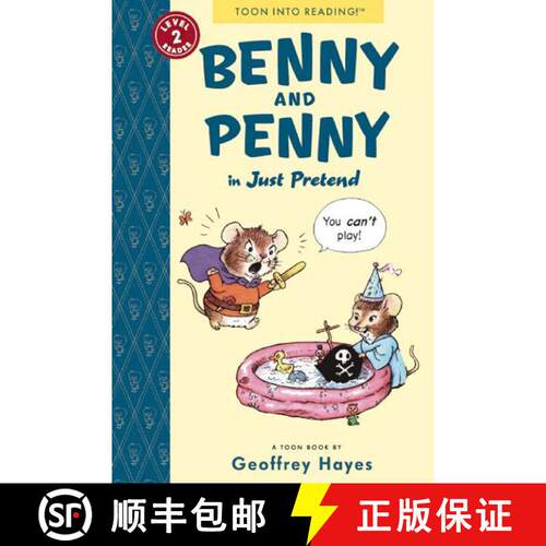 【3-4周达】Benny and Penny in Just Pretend: Toon Books Level 2 [9781935179269]