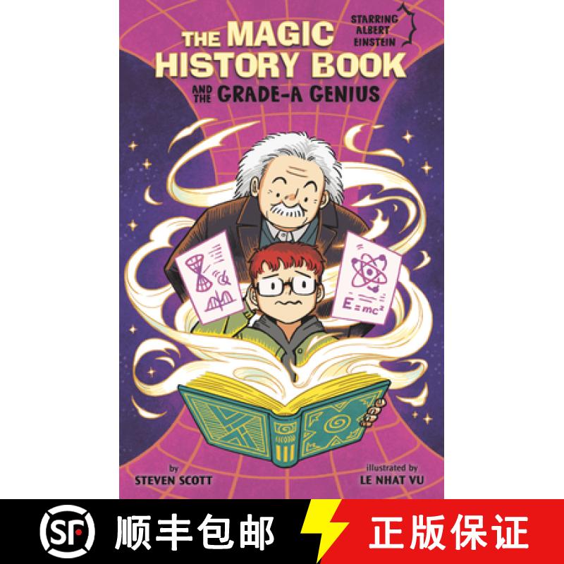 预订 The Magic History Book and the Grade-A Genius: Starring Einstein! [9781669067900]