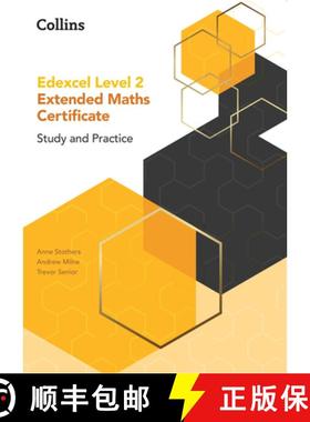 【3-4周达】Edexcel Level 2 Extended Maths Certificate Complete Study and Practice [9780008739478]