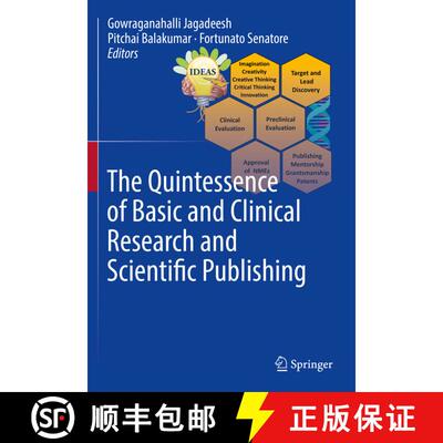 【3-4周达】精装 The Quintessence of Basic and Clinical Research and Scientific Publishing [9789819912834]