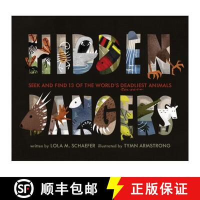 【3-4周达】Hidden Dangers: Seek and Find 13 of the World's Deadliest Animals (Animal Books for Kids, ... [9781452134291]