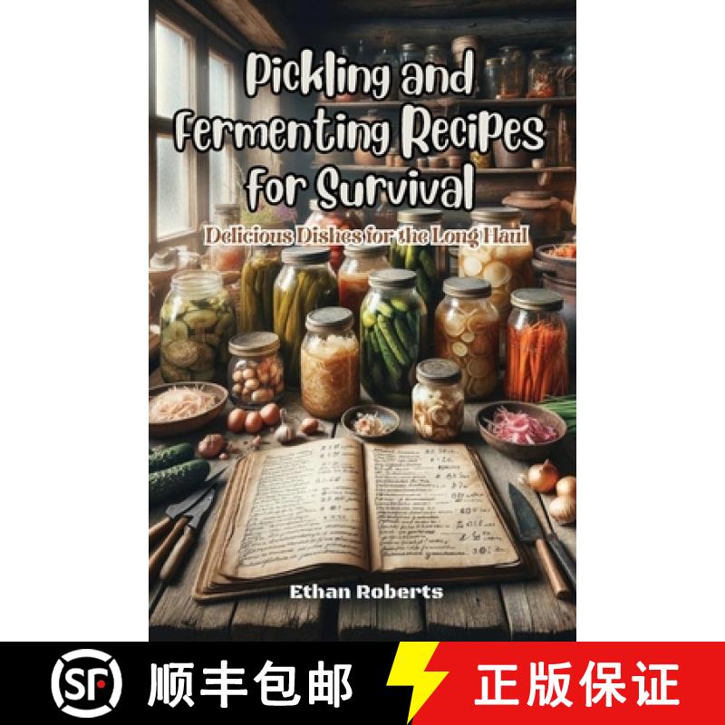 【2-3周达】Pickling and Fermenting Recipes for Survival: Delicious dishes for the long haul [9798869248442]