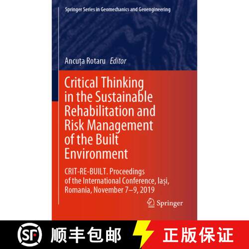 【3-4周达】Critical Thinking in the Sustainable Rehabilitation and Risk Management of the Built Envir... [9783030611682]