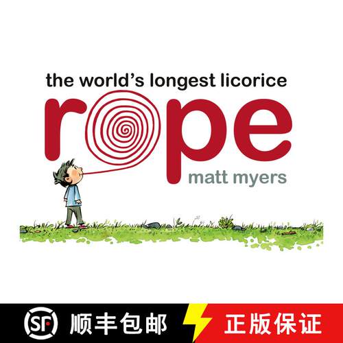 【3-4周达】精装 The World's Longest Licorice Rope [9780593180020]