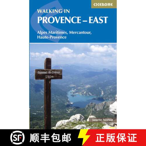 【3-4周达】Walking in Provence - East: Alpes Maritimes, Alpes de Haute-Provence, Mercantour [9781852846176]