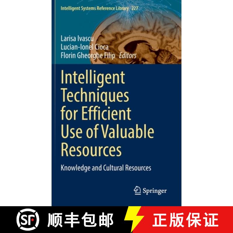 【3-4周达】Intelligent Techniques for Efficient Use of Valuable Resources : Knowledge and Cultural Re... [9783031099274]