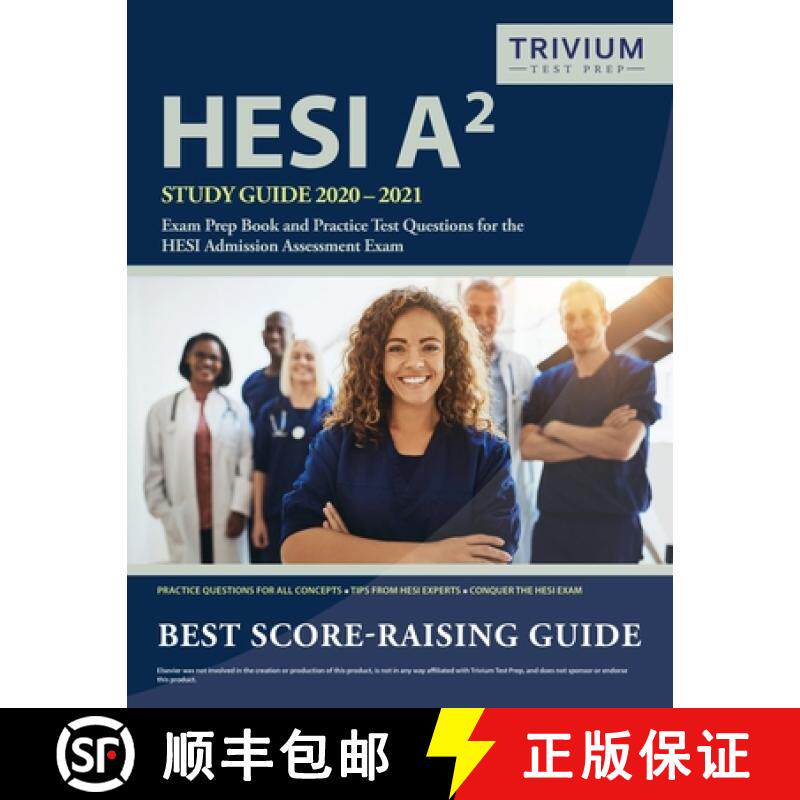 【3-4周达】HESI A2 Study Guide 2020-2021: Exam Prep Book and Practice Test Questions for the HESI Adm... [9781635306675]