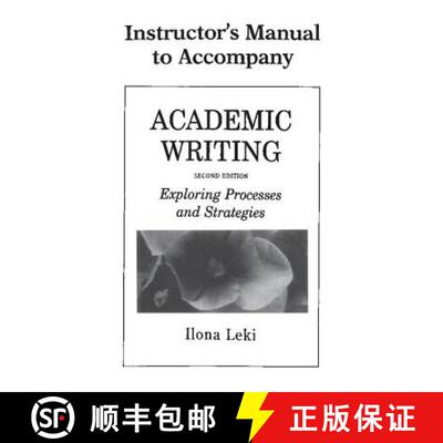 【3-4周达】Academic Writing Instructor's Manual: Exploring Processes and Strategies [9780521657679]
