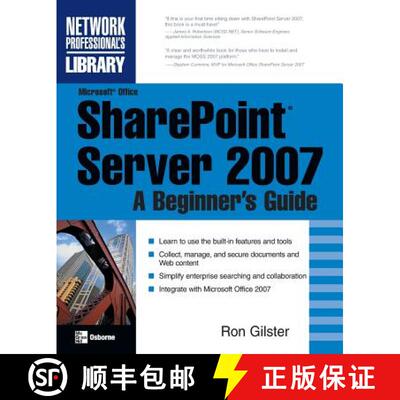 【3-4周达】Microsoft (R) Office SharePoint (R) Server 2007: A Beginner's Guide [9780071493277]