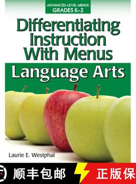 【3-4周达】Differentiating Instruction with Menus Advanced-Level Menus Grades K-2: Language Arts [9781593634957]