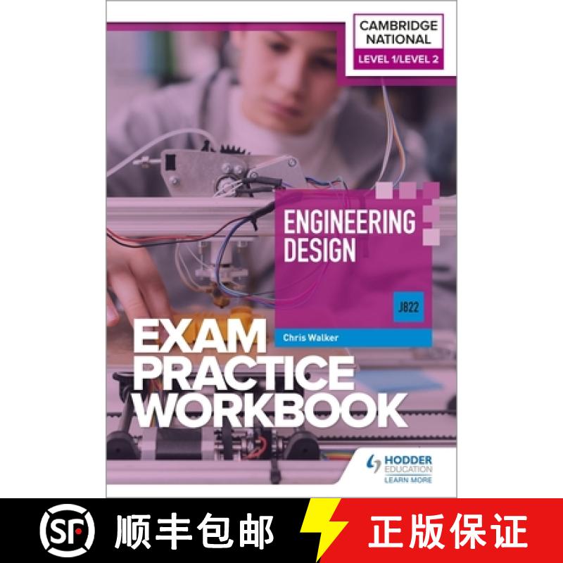 【2-3周达】Level 1/Level 2 Cambridge National in Engineering Design (J822) Exam Practice Workbook [9781398384712]