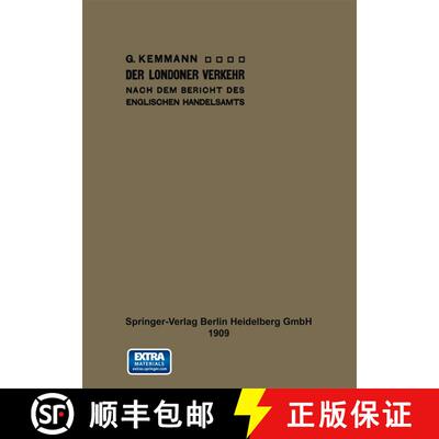 【3-4周达】Der Londoner Verkehr nach dem Bericht des englischen Handelsamts [9783662407486]