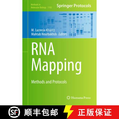 【3-4周达】精装 RNA Mapping: Methods and Protocols [9781493910618]