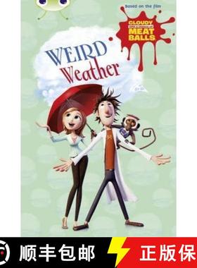 【3-4周达】Bug Club Independent Fiction Year Two Gold B Cloudy with a Chance of Meatballs: Weird Weather [9780435143862]