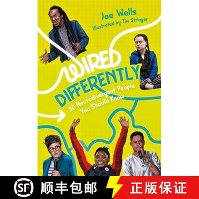 【3-4周达】Wired Differently – 30 Neurodivergent People You Should Know: selected for The Reading Ag... [9781787758421]