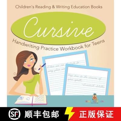 【3-4周达】Cursive Handwriting Practice Workbook for Teens : Children's Reading & Writing Education B... [9798869448842]
