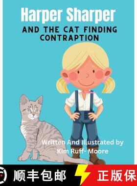 【3-4周达】Harper Sharper And The Cat Finding Contraption [9798869277848]