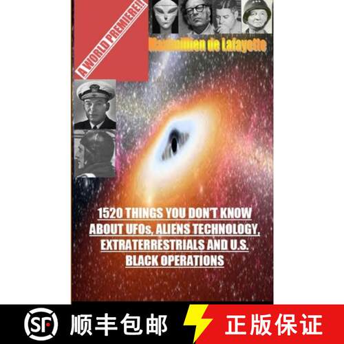 【3-4周达】1520 Things You Don't Know about UFOs, Aliens Technology and U.S. Black Operations [9781257854929]