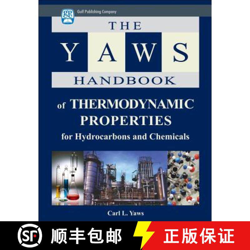 【3-4周达】Yaws Handbook of Thermodynamic Properties [9781933762074]