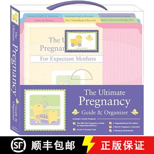 【3-4周达】The Ultimate Pregnancy Guide & Organizer [With 9-Month Pregnancy Checklist and 6 Planning ... [9781936061020]