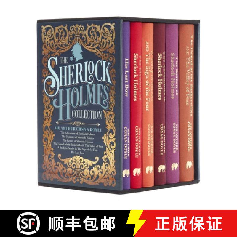 预订 The Sherlock Holmes Collection: Deluxe 6-Book Hardcover Boxed Settion [9781784288594]