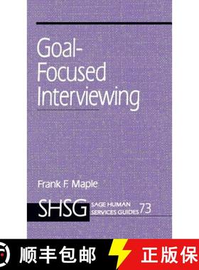 【3-4周达】Goal Focused Interviewing [9780761901808]