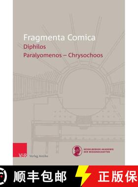 【3-4周达】Fragmenta Comica 25.2 Diphilos Frr. 59-85 [9783911065009]