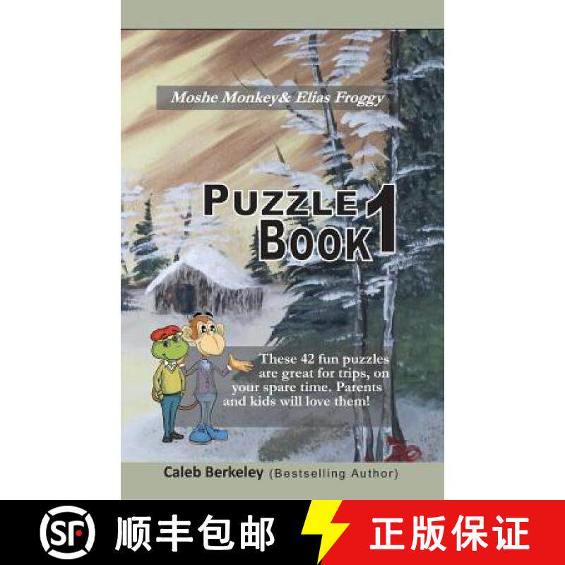 预订 Moshe Monkey and Elias Froggy: Puzzle Book 1 [9781927820988]