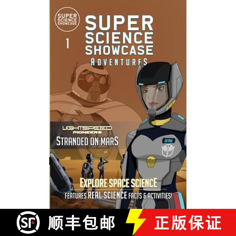 预订 Stranded on Mars: LightSpeed Pioneers (Super Science Showcase Adventures #1) [9781949561845]