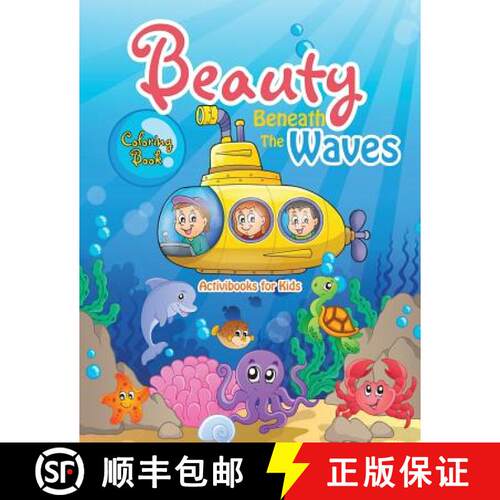 【3-4周达】Beauty Beneath The Waves Coloring Book [9781683217558]