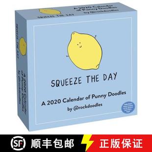 【3-4周达】A 2020 Day-To-Day Calendar of Punny Doodles: Squeeze the Day [9781524850975]