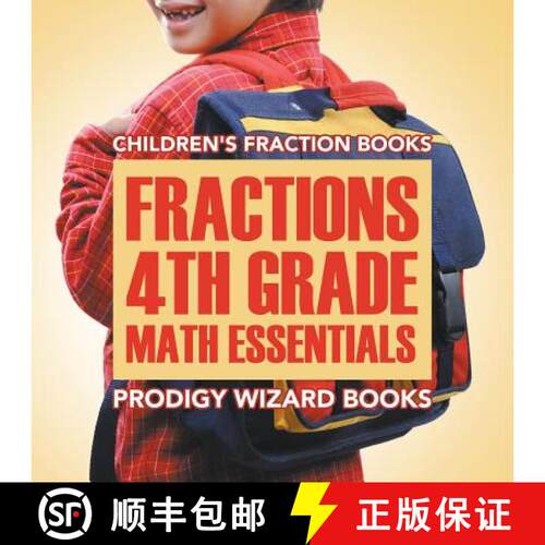 【3-4周达】Fractions 4th Grade Math Essentials: Children's Fraction Books [9781683232414]