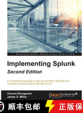 预订 Implementing Splunk - Second Edition [9781784391607]